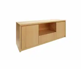 Credenza tv minimalis jati