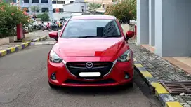 mazda 2 r skyactive 2015 merah pajak panjang cash kredit proses bisa