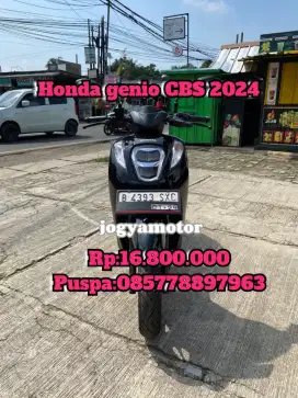 Honda genio CBS 2024 cash credit