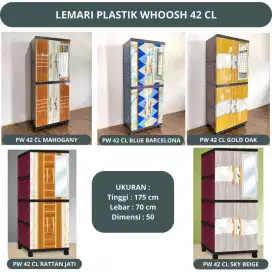 Lemari Baju 2 Pintu Lemari Plastik