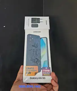 NEW SAMSUNG A16 5G 256GB ! BONUS ADAPTOR + HEADSET & BISA KREDIT