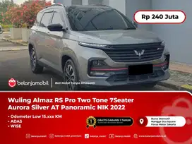 [ KM 15RB ] Wuling Almaz RS Pro Two Tone 7Seater Silver AT 2022/2023