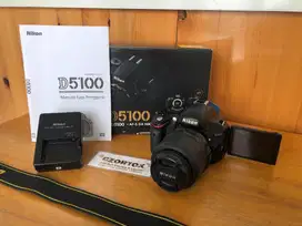 Nikon D5100 Kit 18-55mm VR Fullset