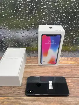 IPHONE X 256 BLACK FULLSET INTER