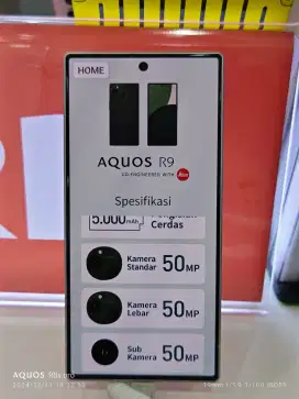 Aqous R9 12/256 GB 5G Free vc my eraspace 500k & tws