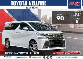 TOYOTA VELLFIRE ZG 2017 PREMIUM SOUND JBL 2.5 PILOT SEAT SUNROOF #F4ST