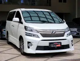 LOW KM 40 RB!! TOYOTA VELLFIRE 2.4 ZG EDITION  PILOT SEAT 2014 WHITE