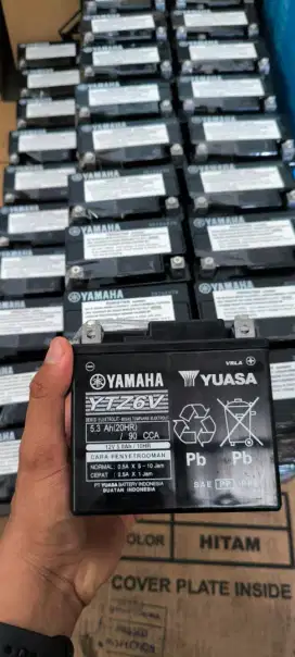 Aki (accu) YAMAHA YUASA YTZ6V 12V 5.3Ah