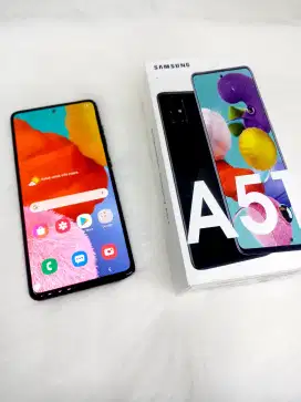 Samsung a51 128GB second original lengkap keren