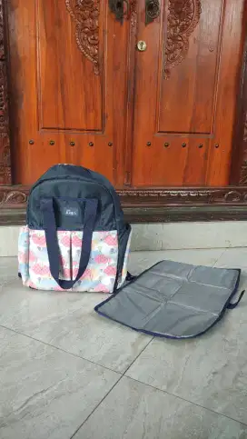 LIKE NEW! ALLEGRA CHARLIE BACKPACK DIAPER BAG TAS BAYI/ JUJUBE MOOIMOM