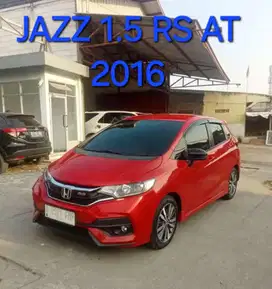 HONDA JAZZ 1.5 RS AT / MERAH 2016 MERAH, 2017