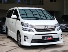 KM 40 RB! TOYOTA VELLFIRE 2.4 ZG EDITION PILOT SEAT 2014 WHITE#ALPHARD