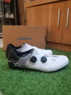 SEPATU SHIMANO RC702 WIDE WHITE BLANC