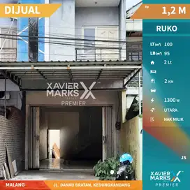 Dijual Ruko Pinggir Jalan Danau Bratan Malang Kawasan Ramai