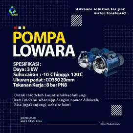 Supplier Pompa Sentrifugal CO With Open Impeller - Lowara COM 350/03/A