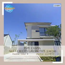 Rumah Luas Modern 2 Lantai Strategis di AKR GEM CITY GRESIK