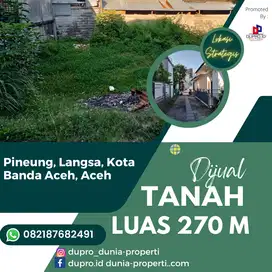 PINEUNG- Tanah Dijual Luas 270 m