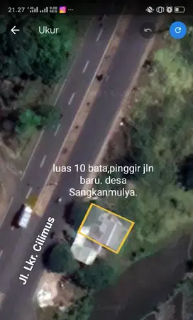 Tanah Murah Pinggir Jalan Baru Kuningan