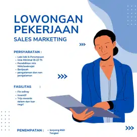 lowongan pekerjaan sales dan marketing