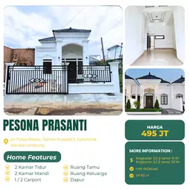 DIJUAL RUMAH EXCLUSIVE CICILAN 3 JUTAAN DEKAT KAMPUS UIN RIL LAMPUNG