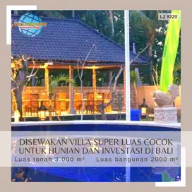 DISEWAKAN VILA BAGUS PER DUA PULUH TAHUN  DI KLUNGKUNG BALI.