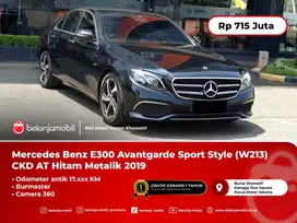 [KM 17RB] Mercedes Benz Mercy E 300 E300 Avantgarde Hitam NIK 2019