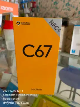 Realme C67 NFC 8+8/128gb baru garansi resmi bisa TT Kredit