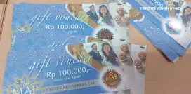 MAP GIFT VOUCHER