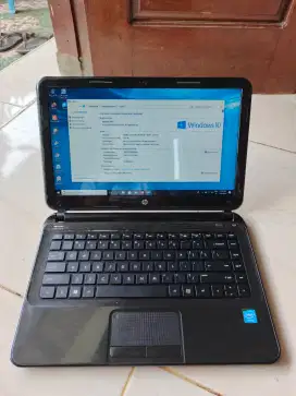 Laptop HP ram 10gb layar 14inch tipe sLim siap pake no minus (nego)