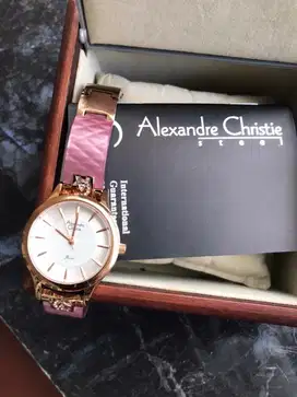 Jam Tangan Alexander Christie  Wanita Komplit BU