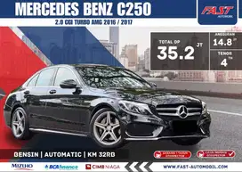 DP 35JT MERCEDES BENZ C250 AMG 2017 / 2016 PANORAMIC LOW KM.32RB #F6ST