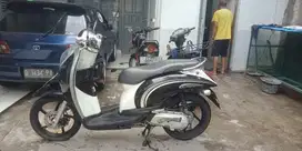 Honda scoopy thn 2012 siap pakai pajak panjang