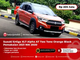 [ LOW KM ] Suzuki Ertiga XL7 XL 7 Alpha AT Two Tone Orange 2020/2021