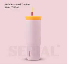Botol minum tumbler owala 700 ml 24 oz 24oz candy store pink