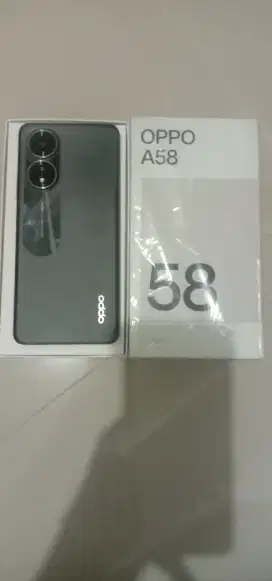 OPPO A58 RAM 6+6/128GB FULLSET ORI MULUS BERGARANSI