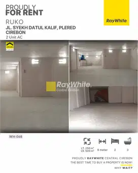 Disewakan Ruko Bagus di Jl. Syekh Datul Kalif, Plered, Cirebon