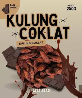 Kulit lumpia gulung rasa coklat