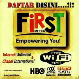 Wifi pasang gratis internet unlimited firstmedia