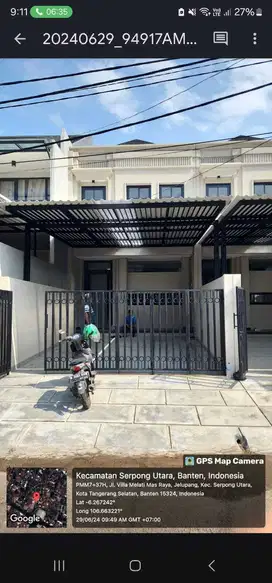 Dijual Villa Melati BSD City  Rumah Baru 2 Lantai