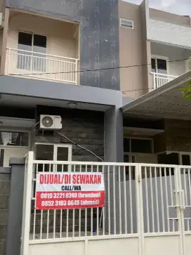 Dijual rumah baru minimalis 2 lantai dekat raya merr row jalan 3 mobil