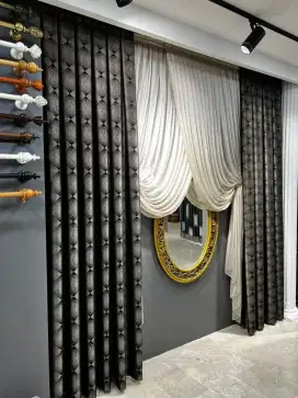 Gorden Tirai Roller Blind/Roll/Vertical/Vertikal kerai Gordyn Hordeng