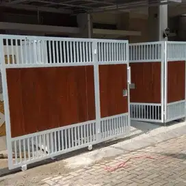 pagar rumah aesthetic model terbaru
