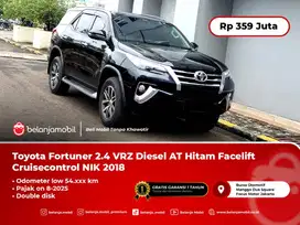 [LOW KM] Toyota Fortuner 2.4 VRZ Diesel AT NIK 2018 Pemakaian 2019