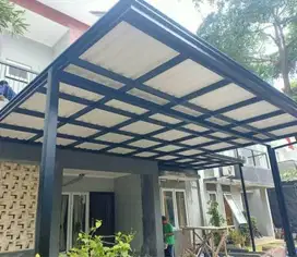 kanopi atap alderoan besi kokoh harga terjangkau
