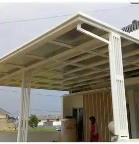 kanopi atap slderon dan solarflat