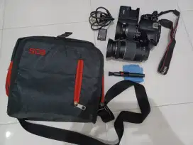 Camera DSLR Canon EOS 1300D + Tele paket lengkap