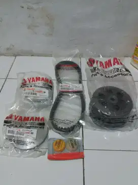 PAKET CVT LENGKAP 5TL & PAKET SEAL SHOCK+SEAL ABU+OLI SHOCK