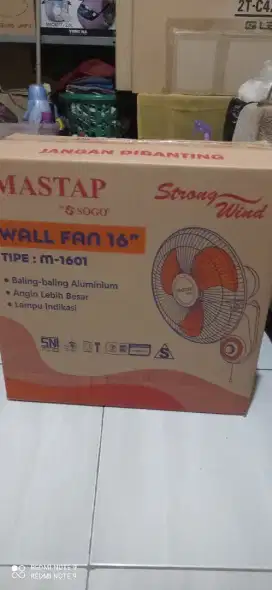 MASTAP WALL FAN 16 inch besi