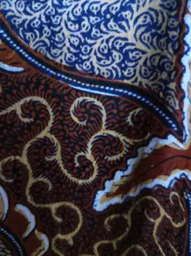 Batik Sutera kemeja lengan panjang