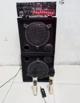 COD SPEAKER AKTIF 1SET LENGKAP BLUETOOTH